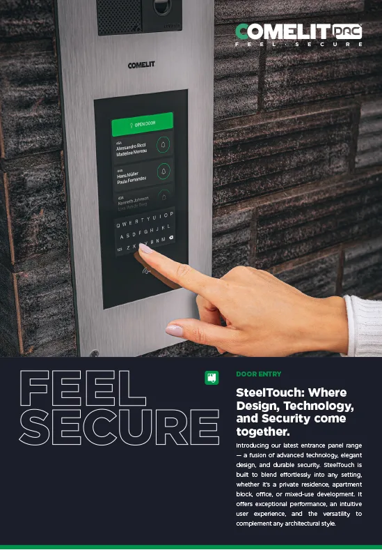 Comelit SteelTouch catalogue