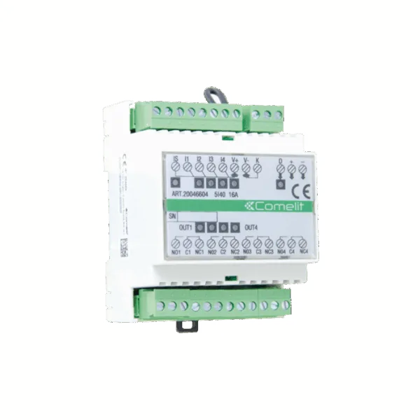 SIMPLEHOME MODULE 5 INPUTS, 4 16A OUTPUTS ON DIN (5I4O16A)