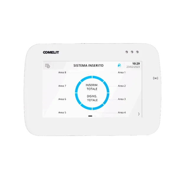 5" Touch Keypad for VEDO System with RFID