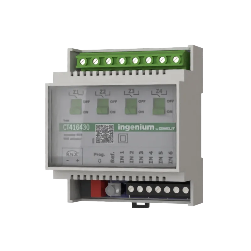 KNX ACTUATOR 6 INPUTS – 4 OUTPUTS 30A
