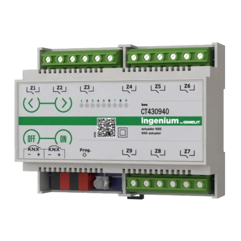 ct430940-medium KNX ACTUATOR 9 OUTPUTS 16A - MANUAL